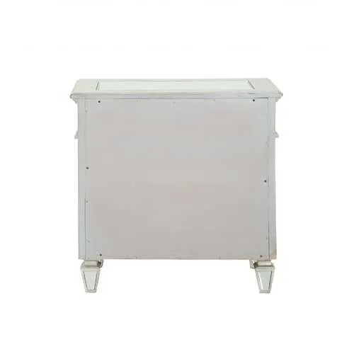 19" X 32" X 31" Mirrored Wood Nightstand