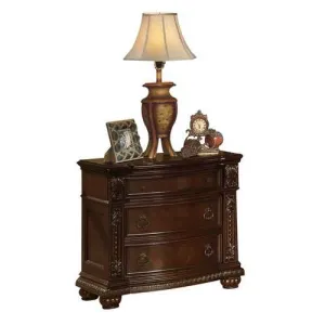 20" X 35" X 32" Cherry Wood Nightstand (No Marble Top)