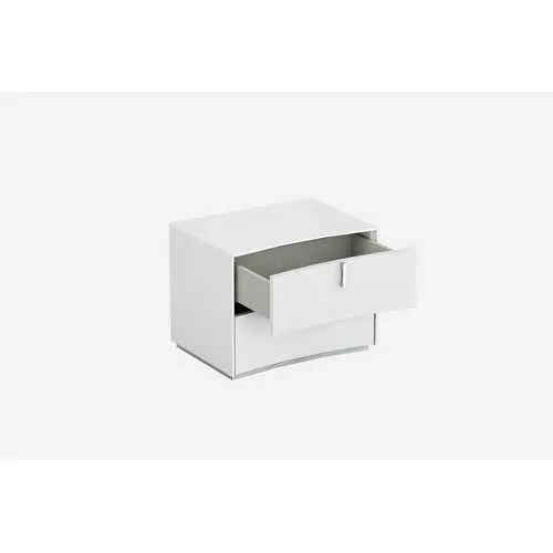 22" X 18" X 18" White  Nightstand