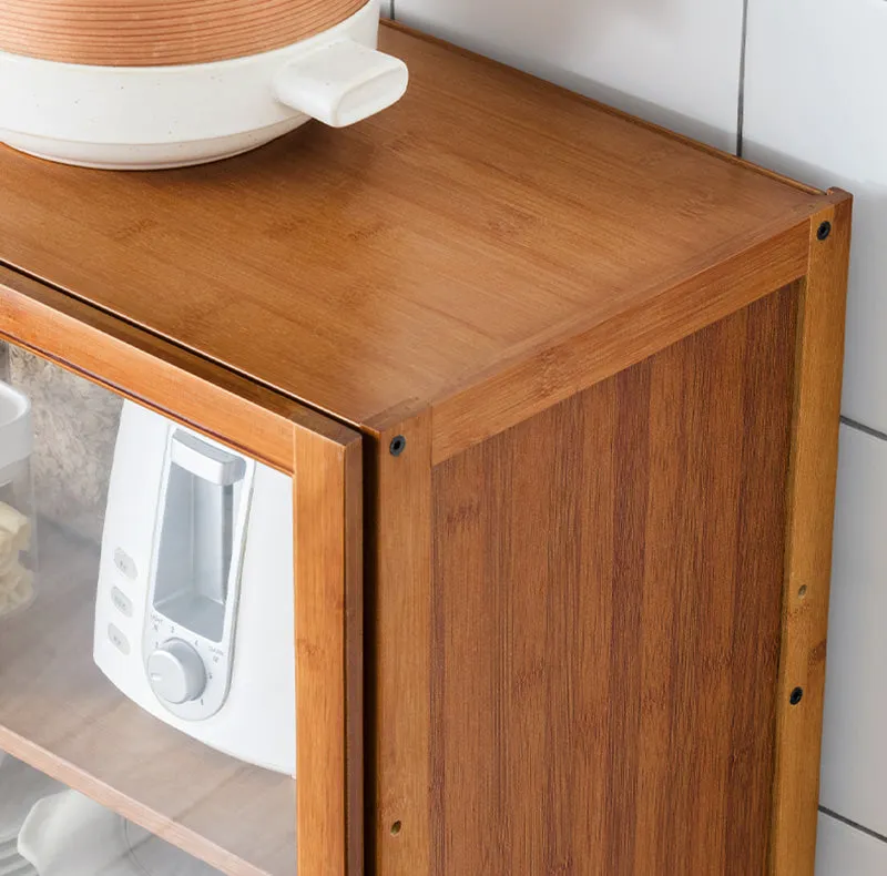 3 Tier Bamboo FreeStanding Multifunctional Cabinet Rack