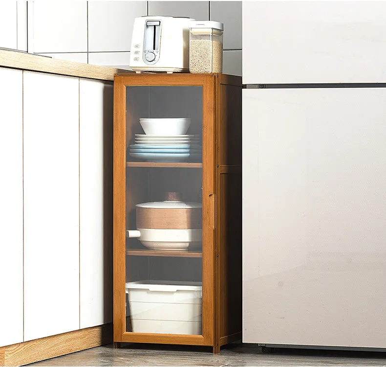 3 Tier Bamboo FreeStanding Multifunctional Cabinet Rack
