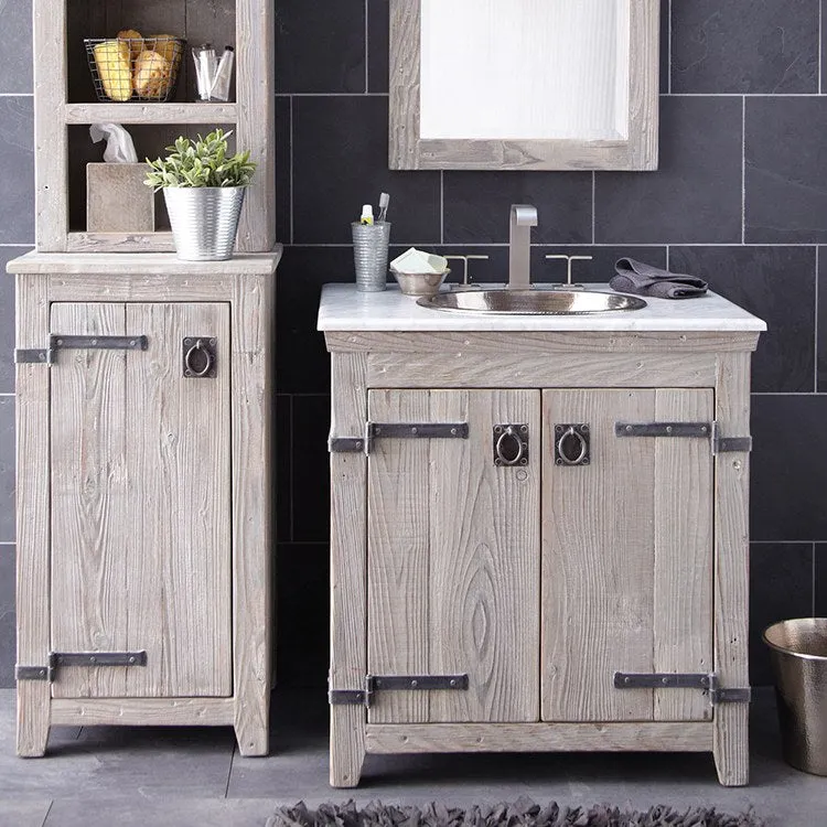 30" Americana Single Vanity Base without Top