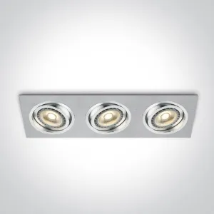 51310AB/AL ALUMINIUM 3xR111 12v