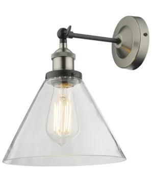 54690 Glass Shade Wall Light