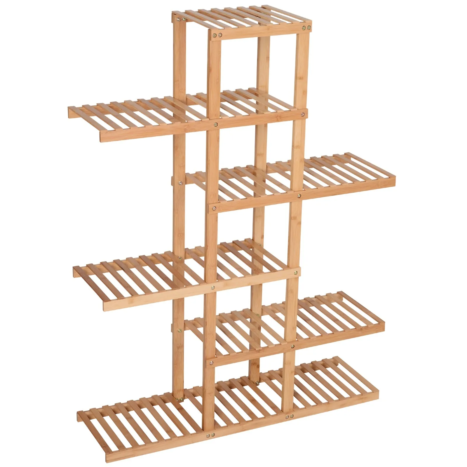 6-Tier Bamboo Shelf