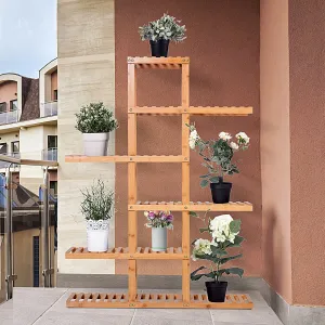 6-Tier Bamboo Shelf