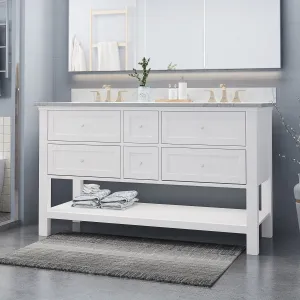 60" Wood Bathroom Vanity (Counter Top NOT Included) - NH538703