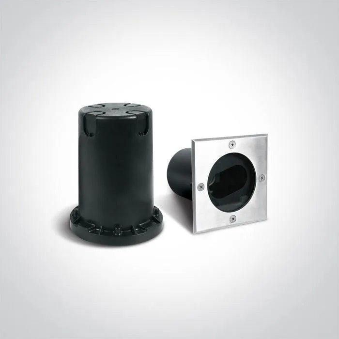 69048G SS316 INGROUND 10W GU10 IP67 ADJUSTABLE SQUARE