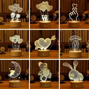 Acrylic 3D Lamps