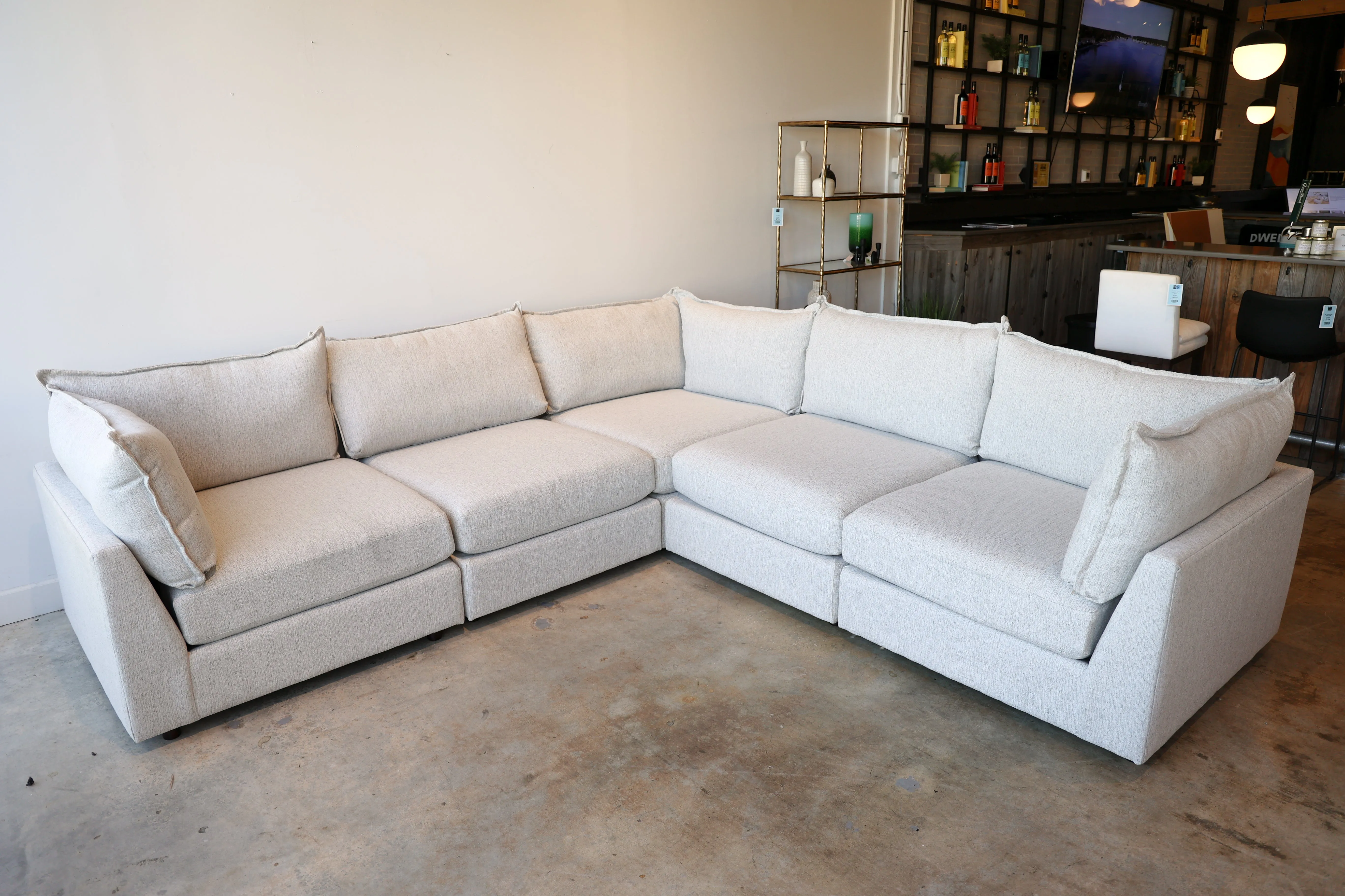 Alden 5 piece Sectional