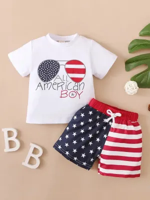 All American Boy-2 piece short sets