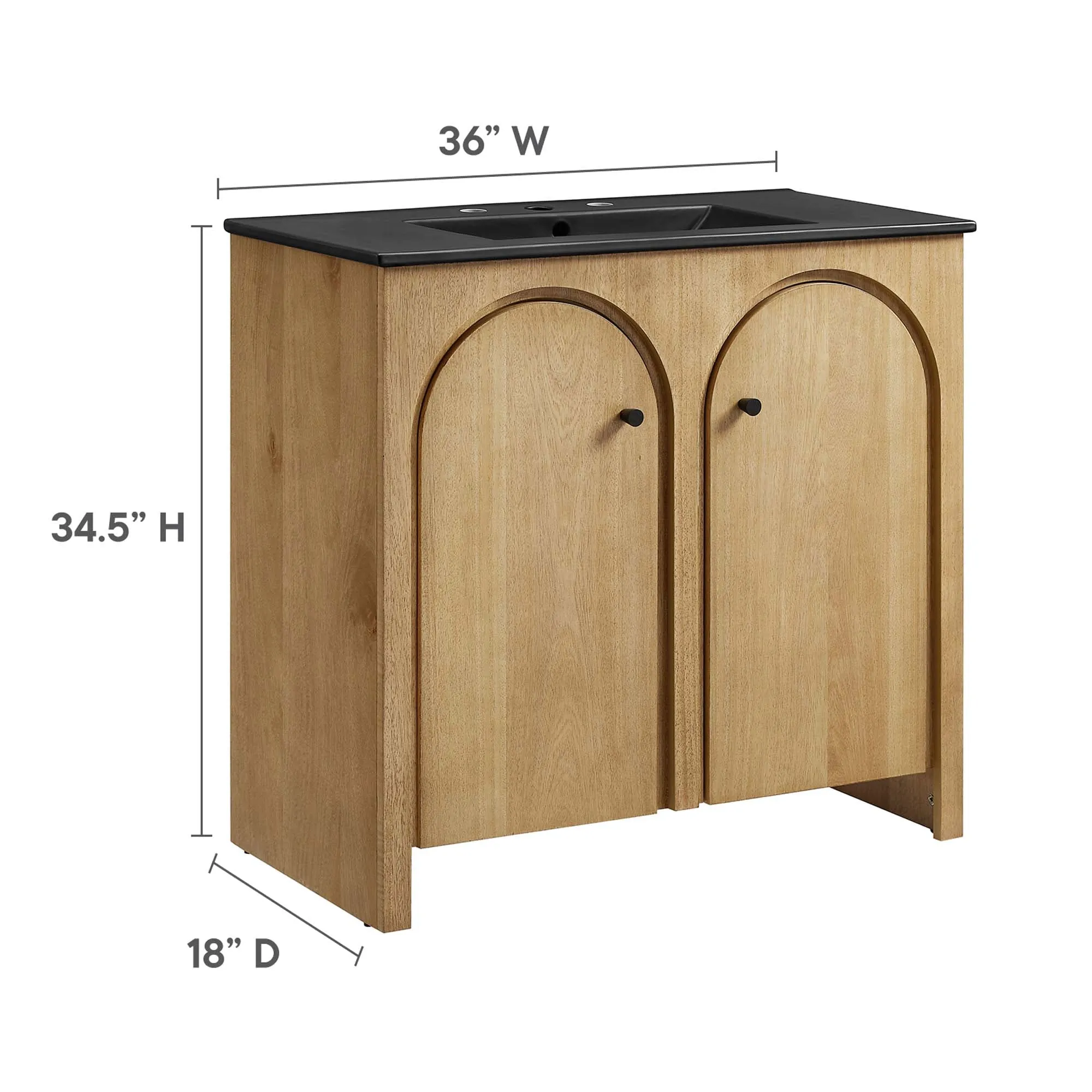 Appia 36" Bathroom Vanity by Modway