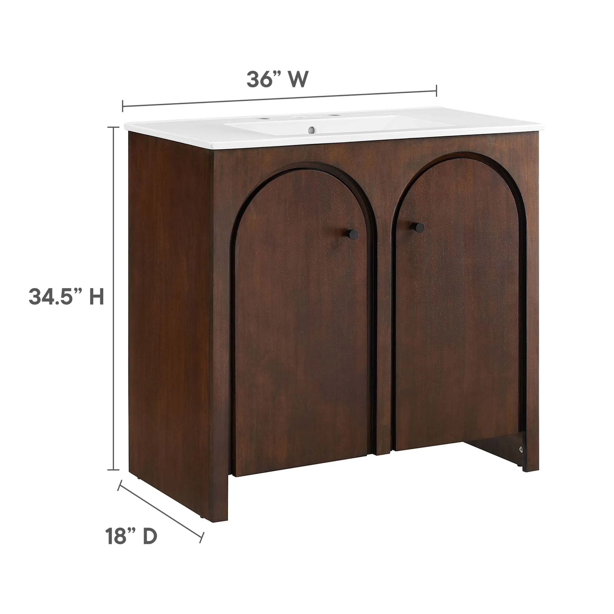 Appia 36" Bathroom Vanity by Modway