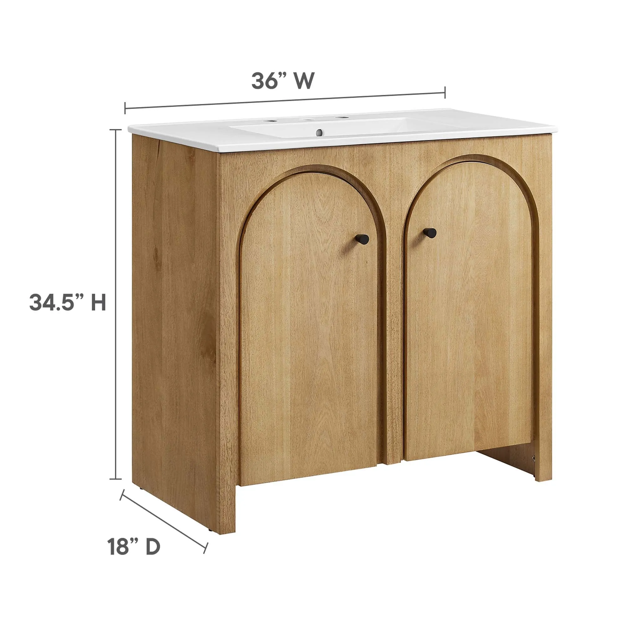 Appia 36" Bathroom Vanity by Modway
