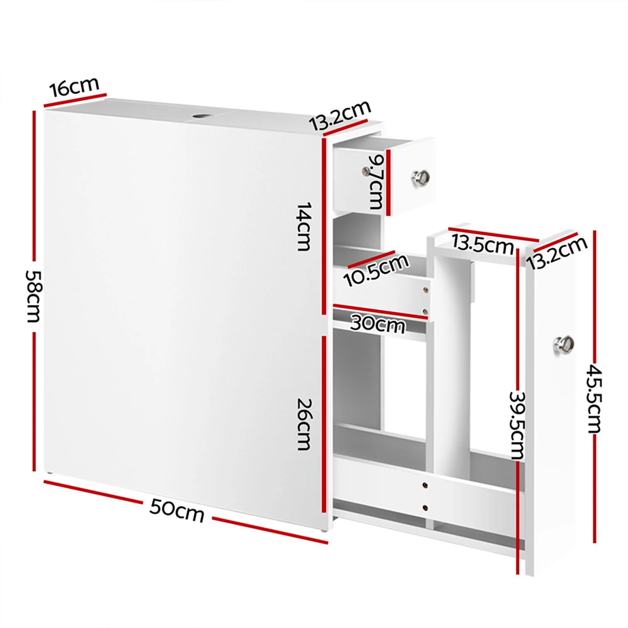 Artiss Bathroom Storage Cabinet