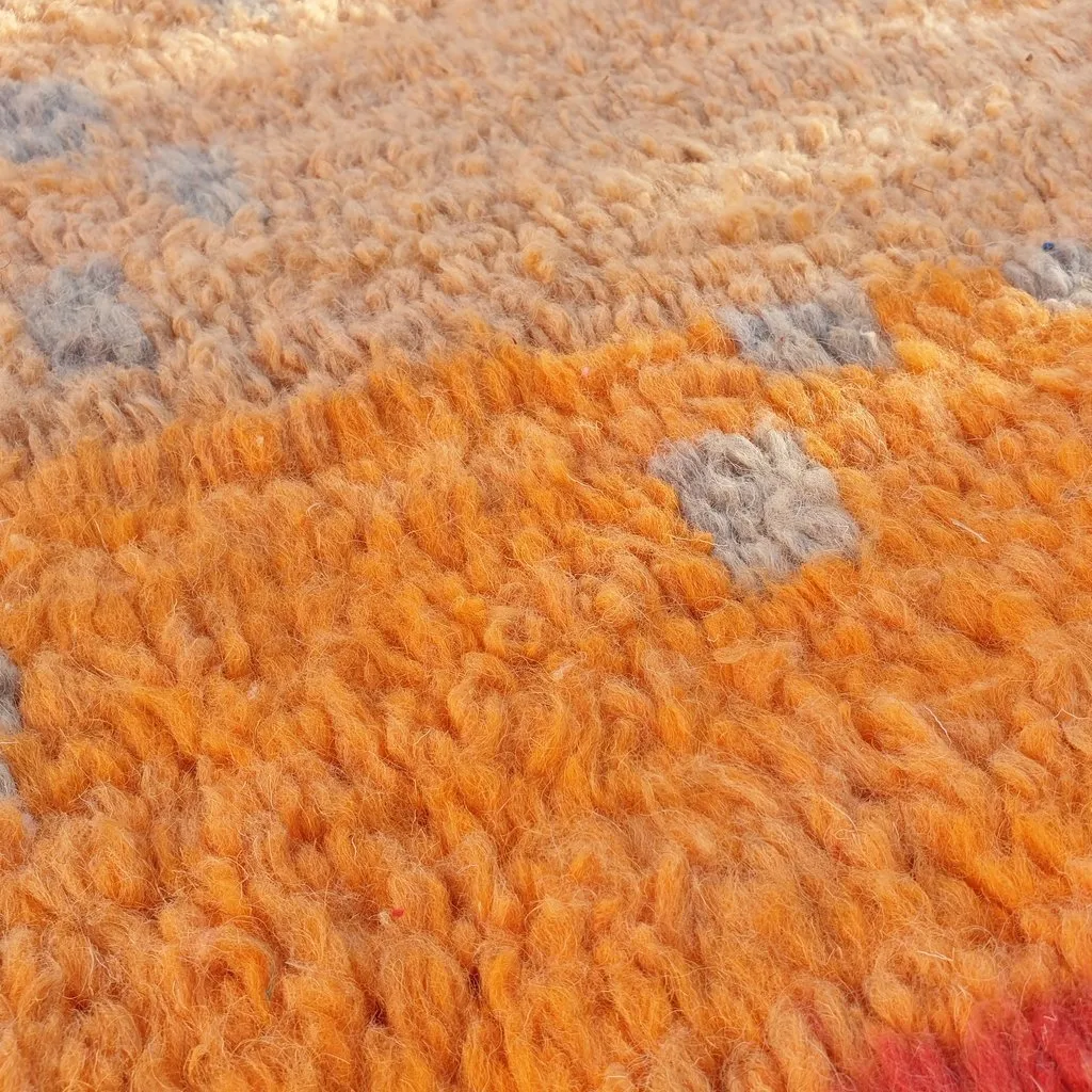 BAHT | 9x5 Ft | 2,8x1,6 m | Moroccan Colorful Rug | 100% wool handmade