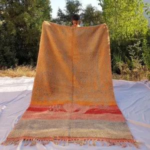 BAHT | 9x5 Ft | 2,8x1,6 m | Moroccan Colorful Rug | 100% wool handmade