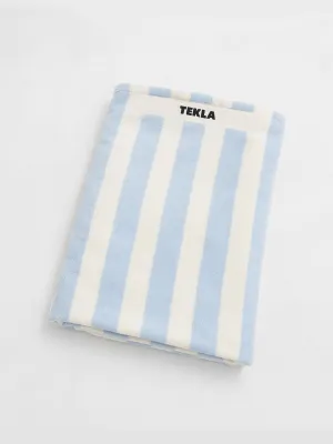 Beach Towel in Isle Blue Stripes