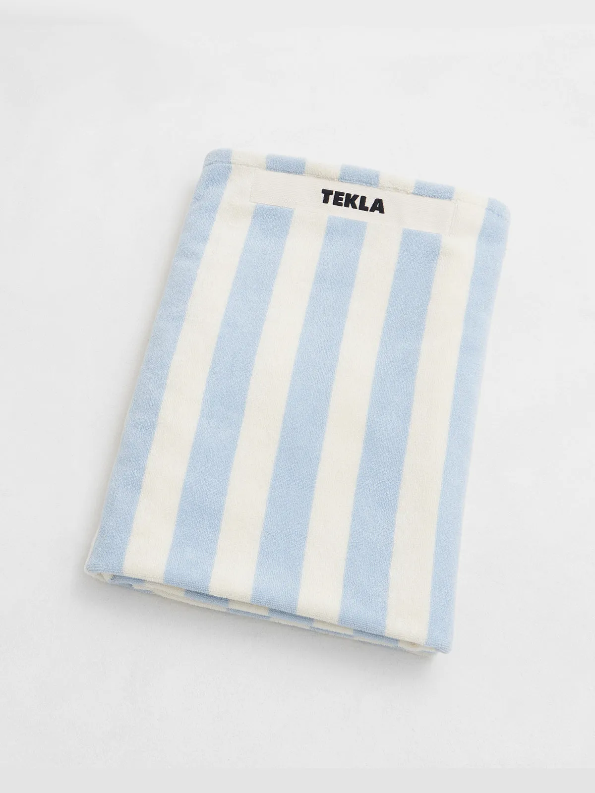 Beach Towel in Isle Blue Stripes