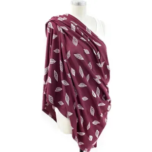 Bebe Au Lait Plum Jersey Nursing Scarf