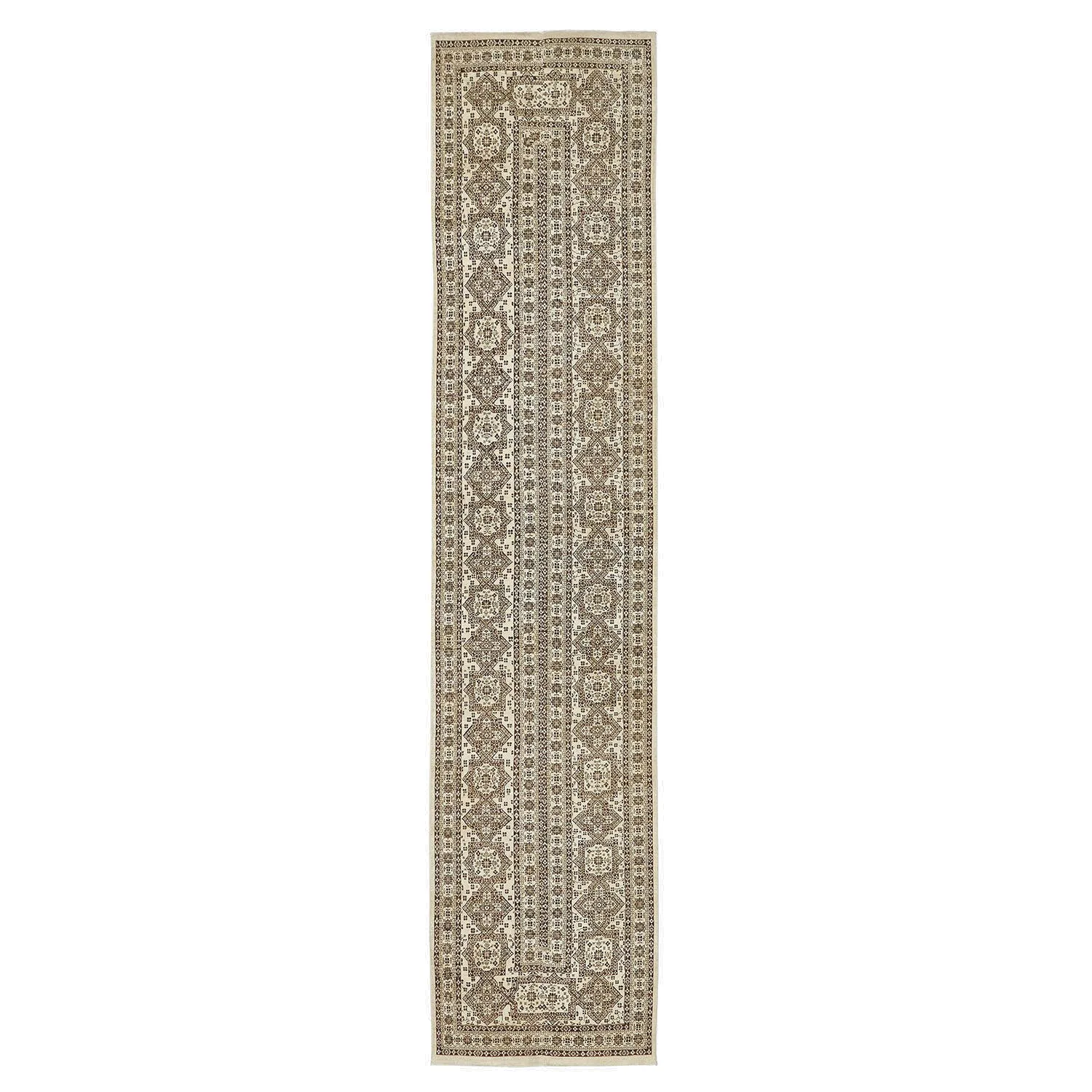Beige Samsara Wool Rug - 4' x 4'