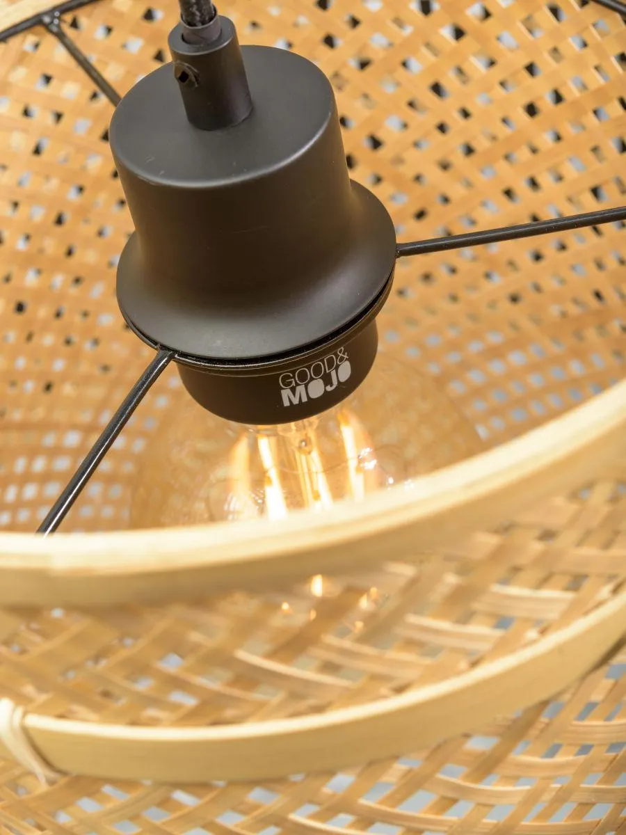 Bhutan Bamboo Wall Light (Long Arm)