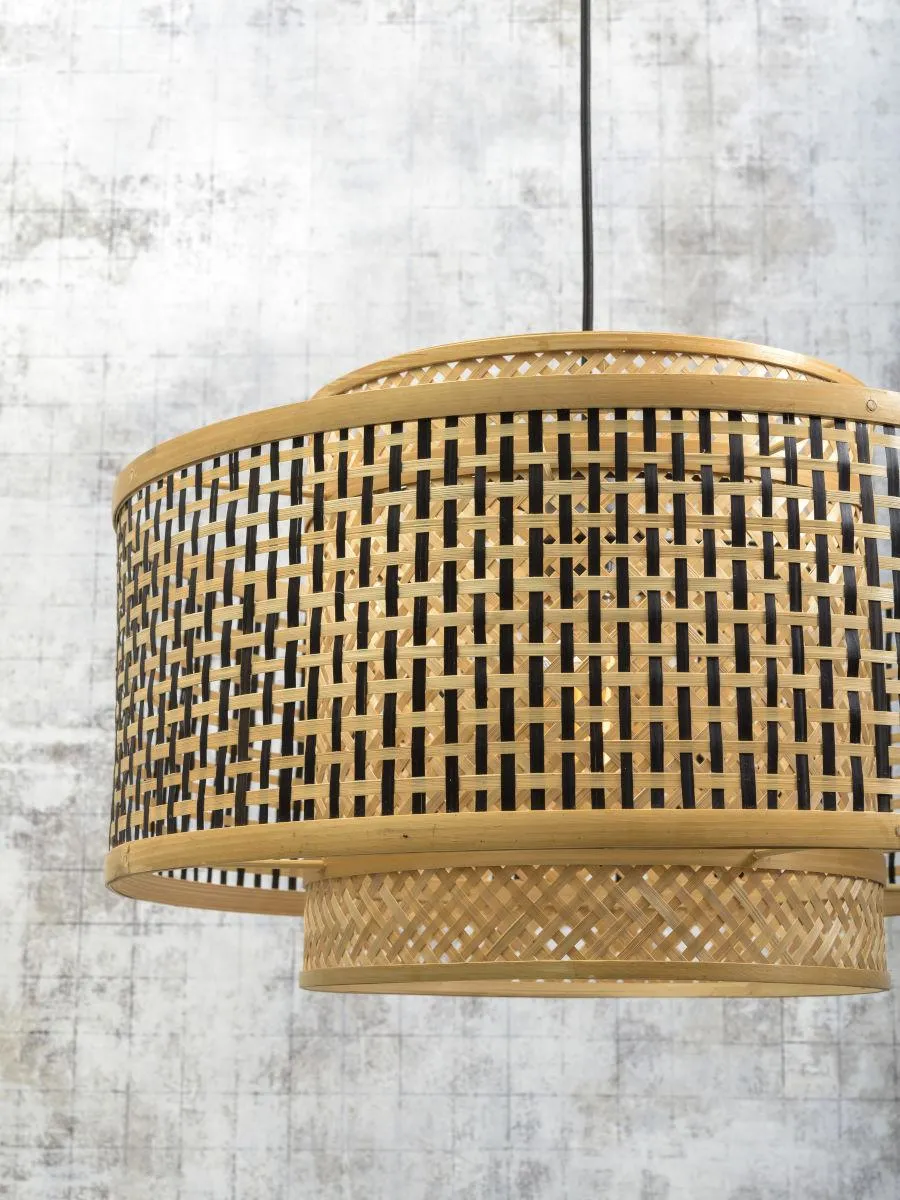 Bhutan Bamboo Wall Light (Long Arm)