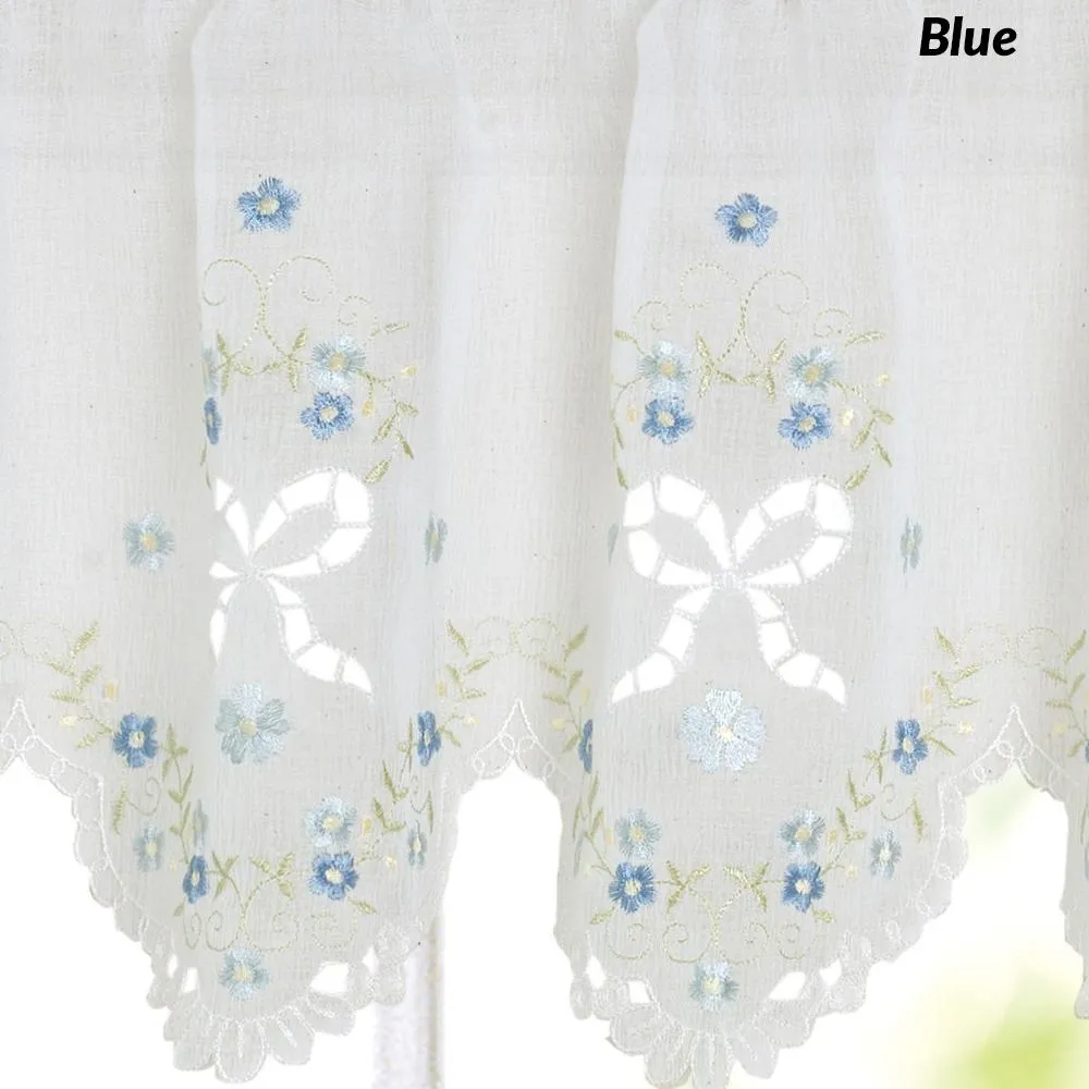 Blossoms & Bows Kitchen Curtain and Valance