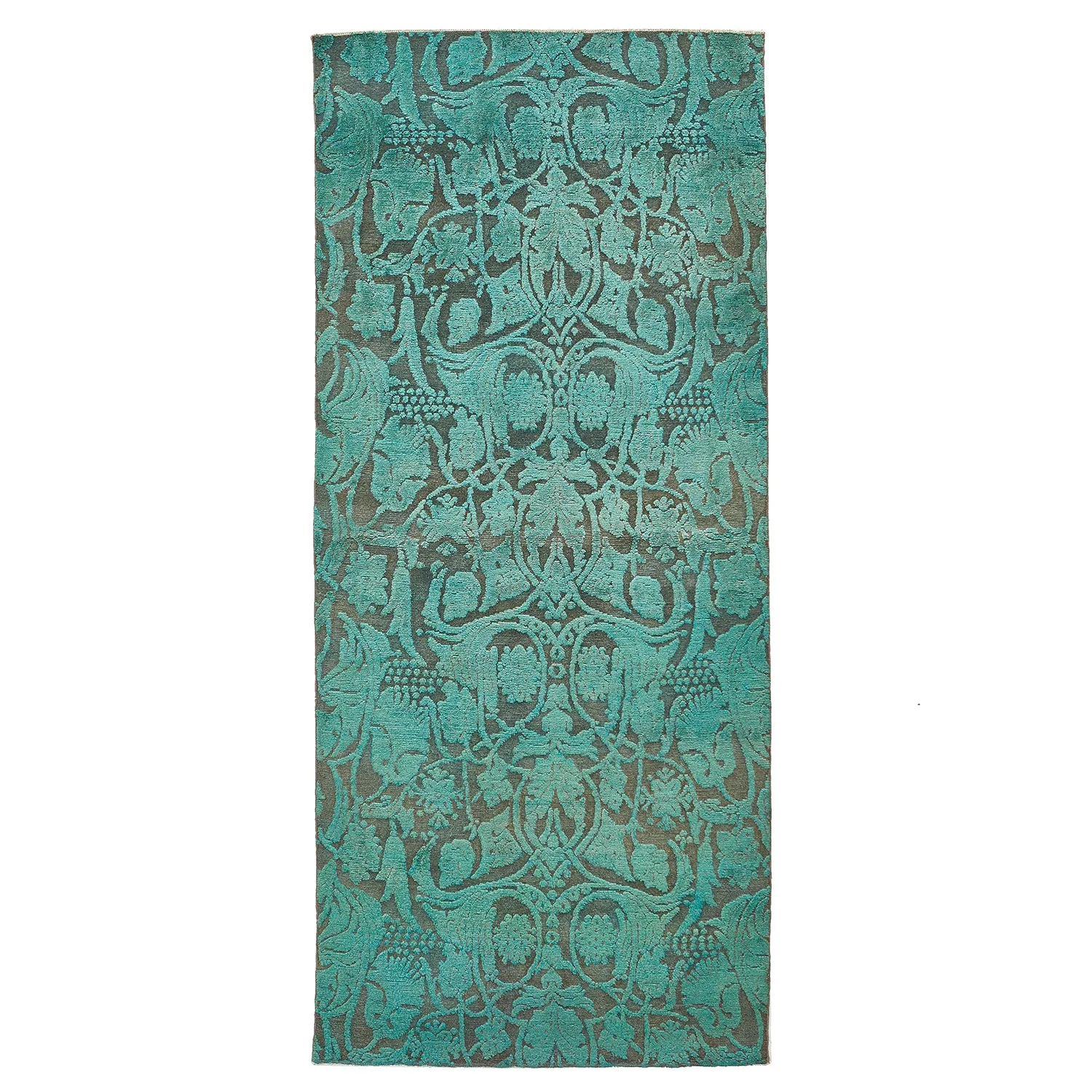 Blue Samsara Wool Rug - 3'6" x 8'