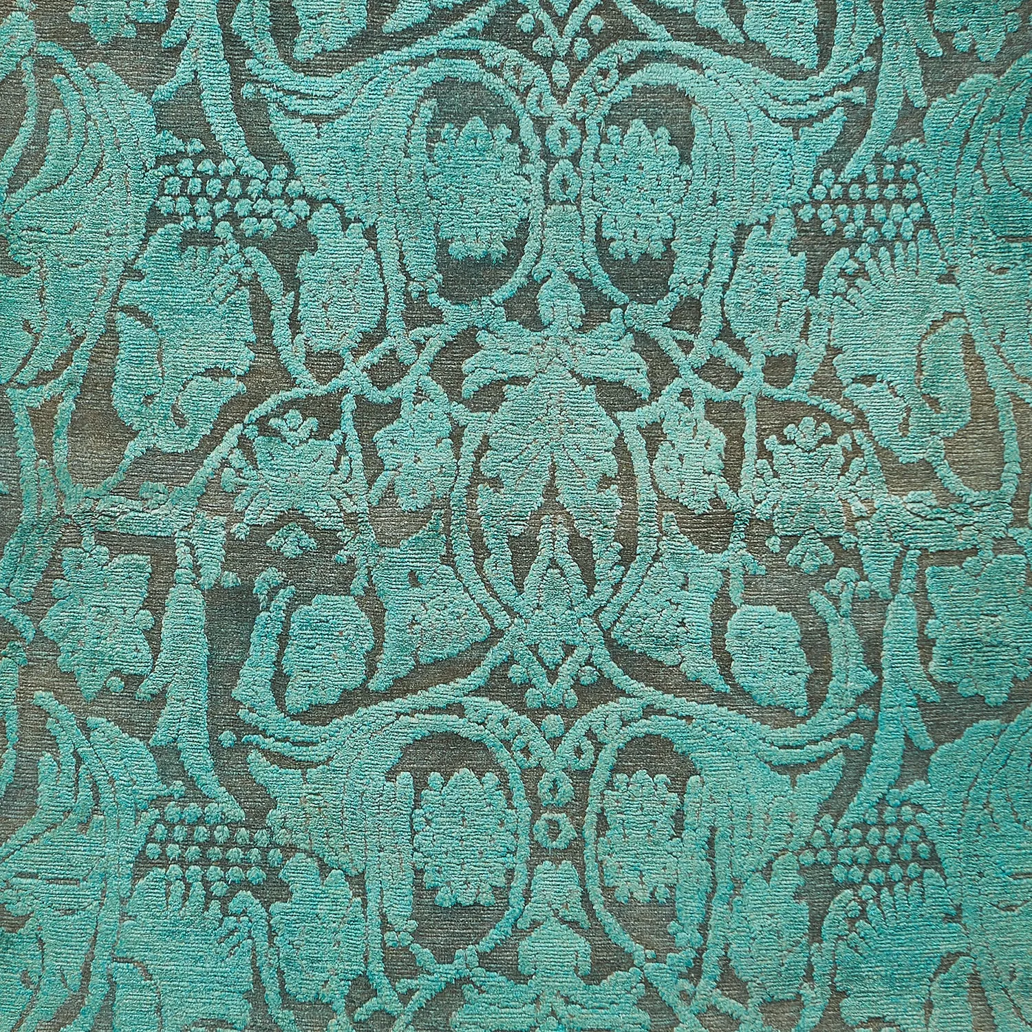 Blue Samsara Wool Rug - 3'6" x 8'