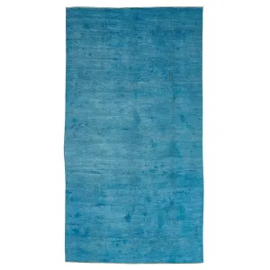 Blue Samsara Wool Rug - 7'3" x 13'11"