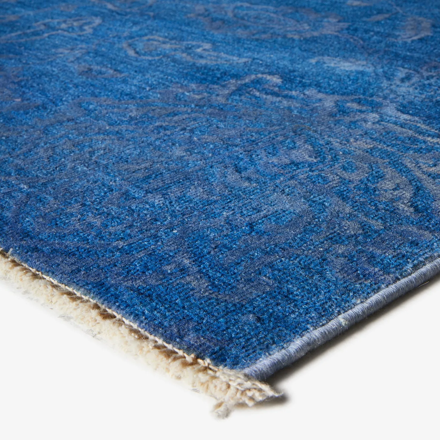 Blue Samsara Wool Rug - 9'1" x 14'10"