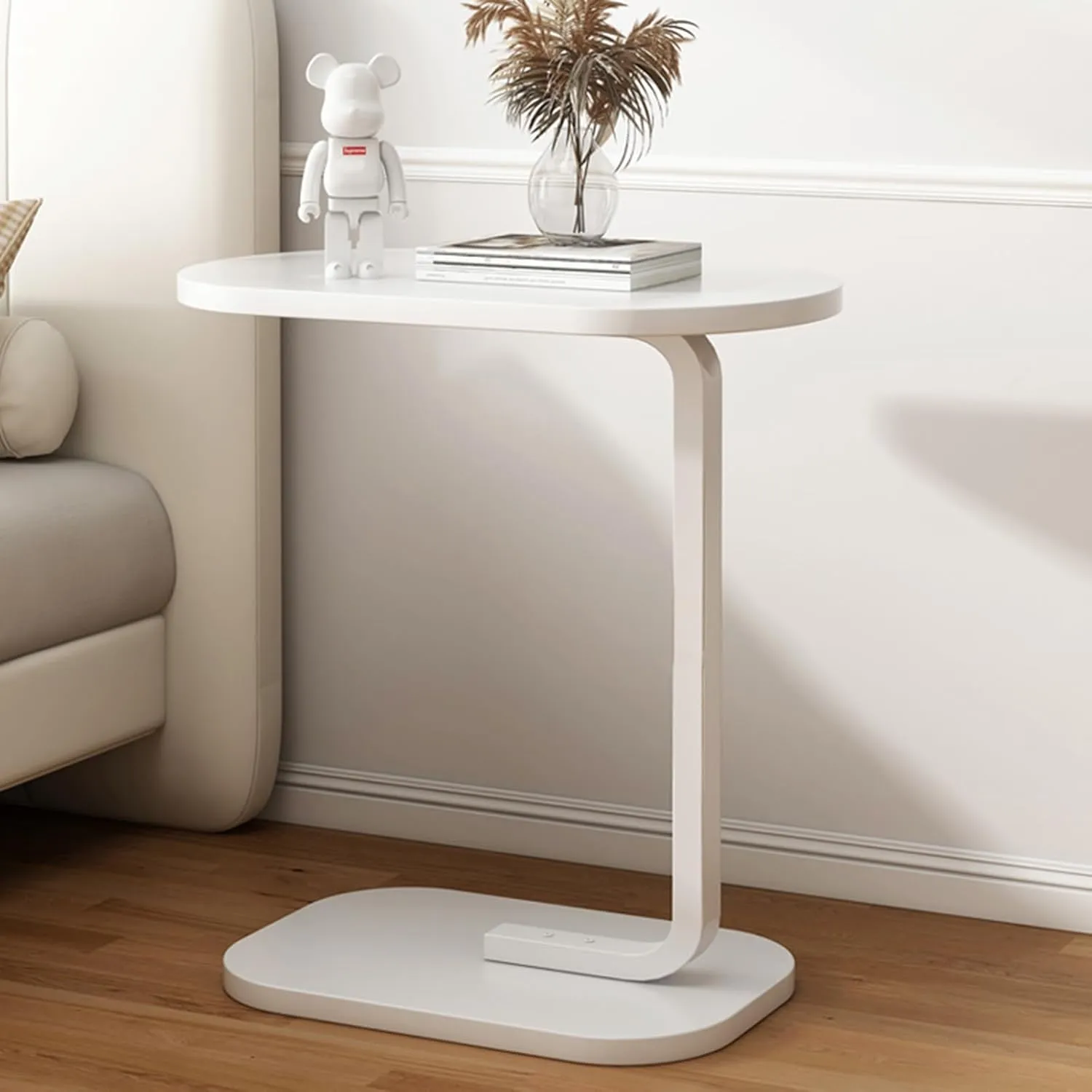 C Shaped Side Table