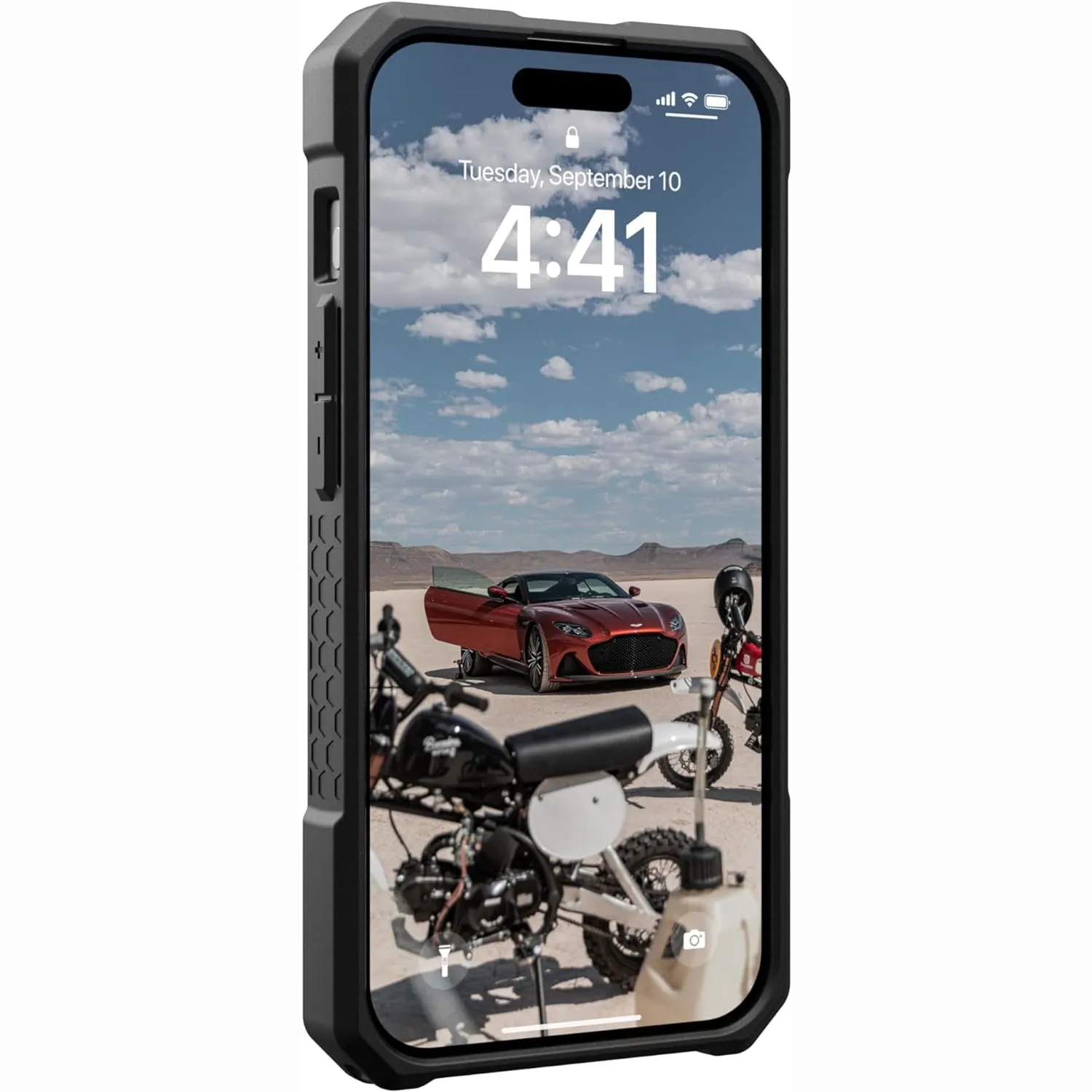 Case UAG Monarch Pro for iPhone 15 Pro, Mallard