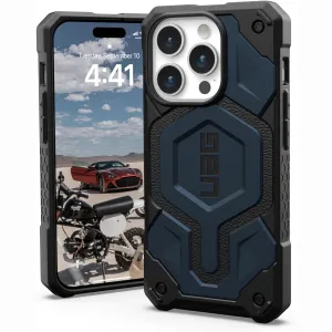 Case UAG Monarch Pro for iPhone 15 Pro, Mallard