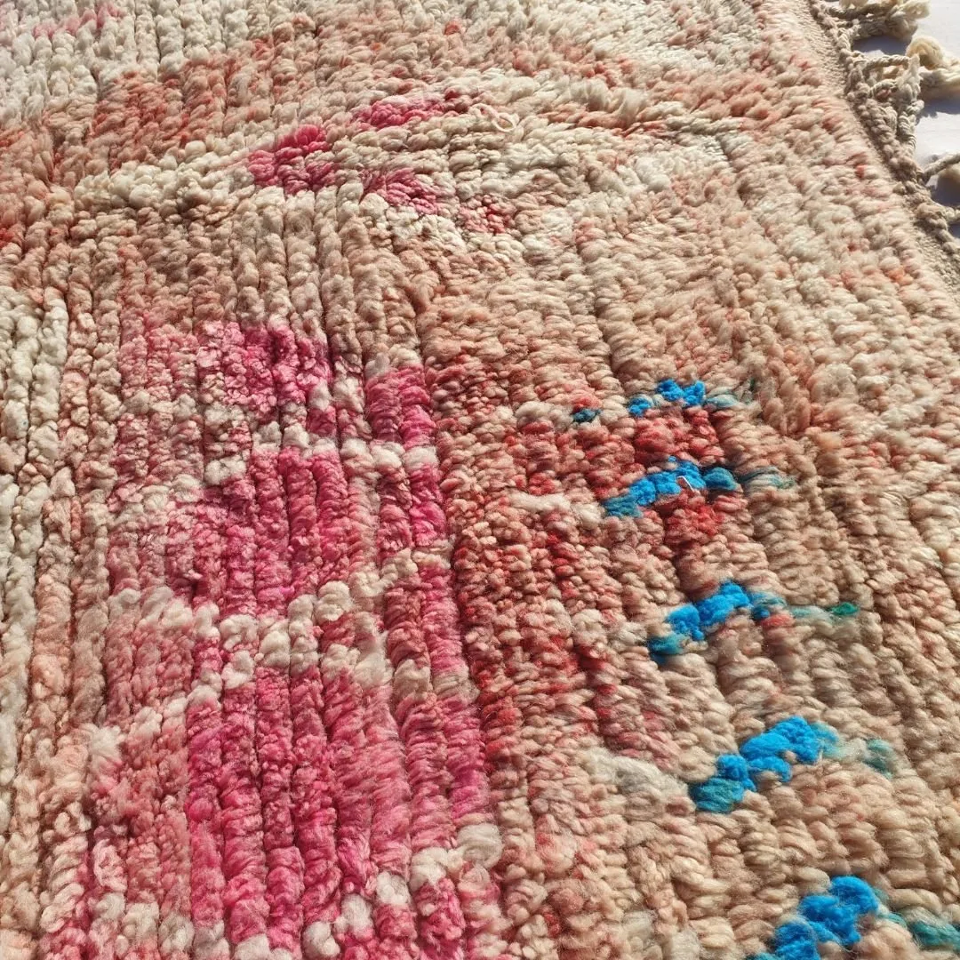 Chahada - Moroccan Rug 5x8 Boujad Berber | Authentic Berber Living room & Bedroom Rug | 5'28x8'40 Ft | 161x256 cm