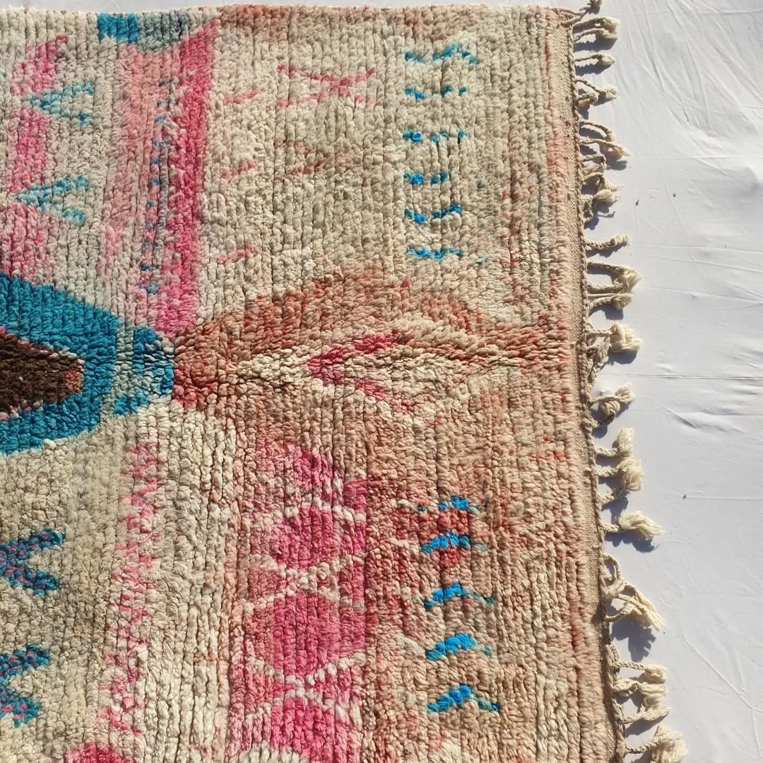 Chahada - Moroccan Rug 5x8 Boujad Berber | Authentic Berber Living room & Bedroom Rug | 5'28x8'40 Ft | 161x256 cm