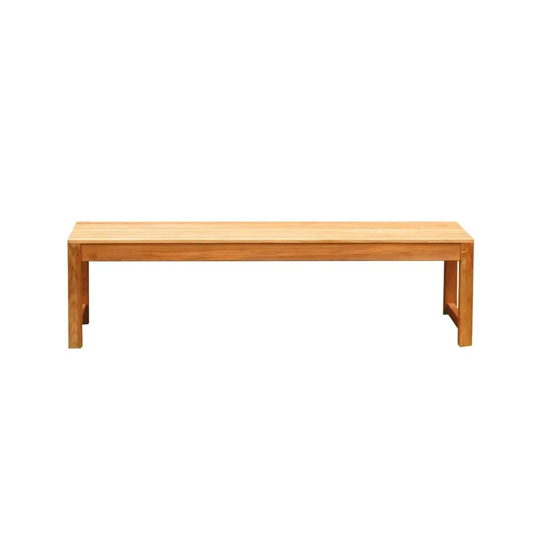 Charleston 6' Backless Bench