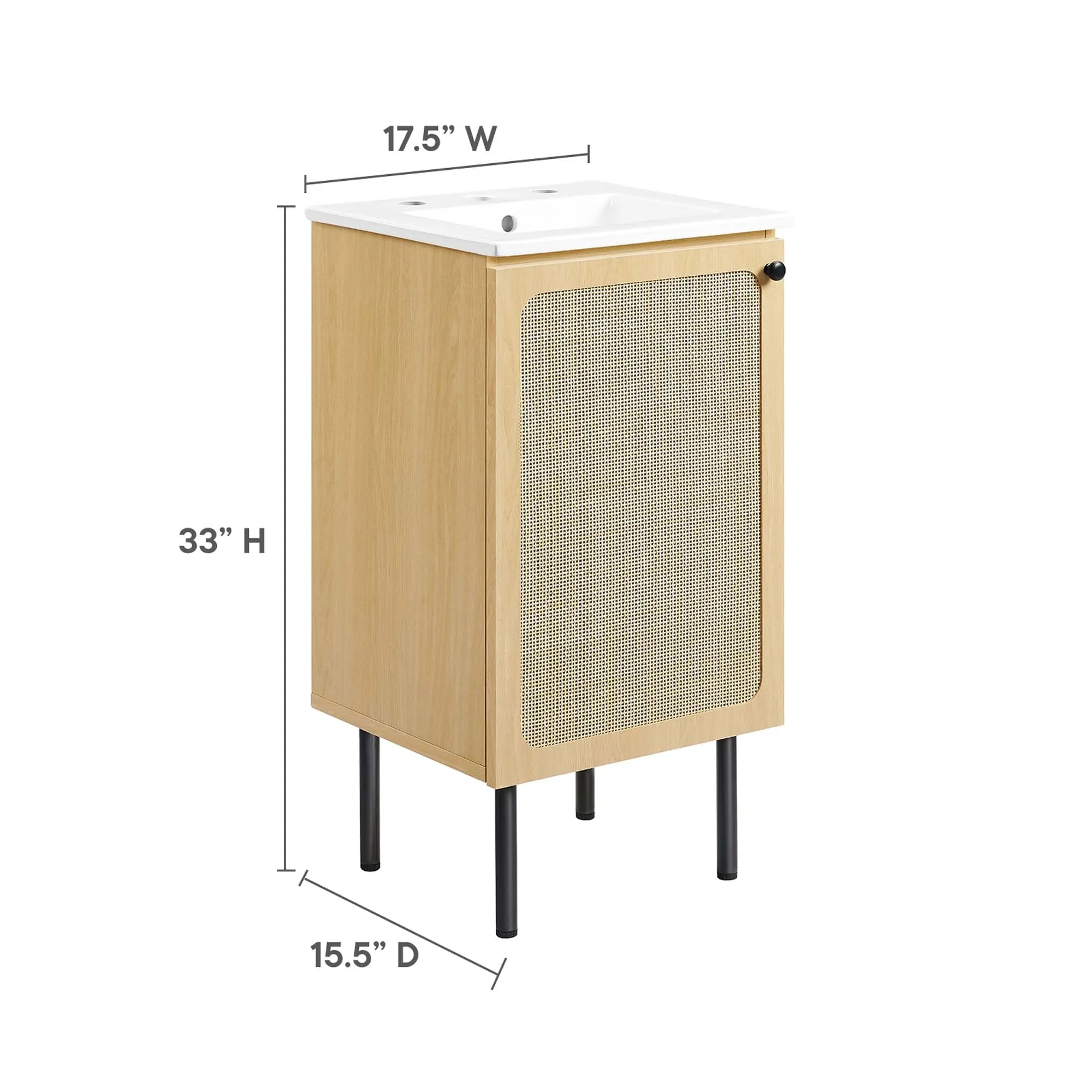 Chaucer 18" Bathroom Vanity by Modway