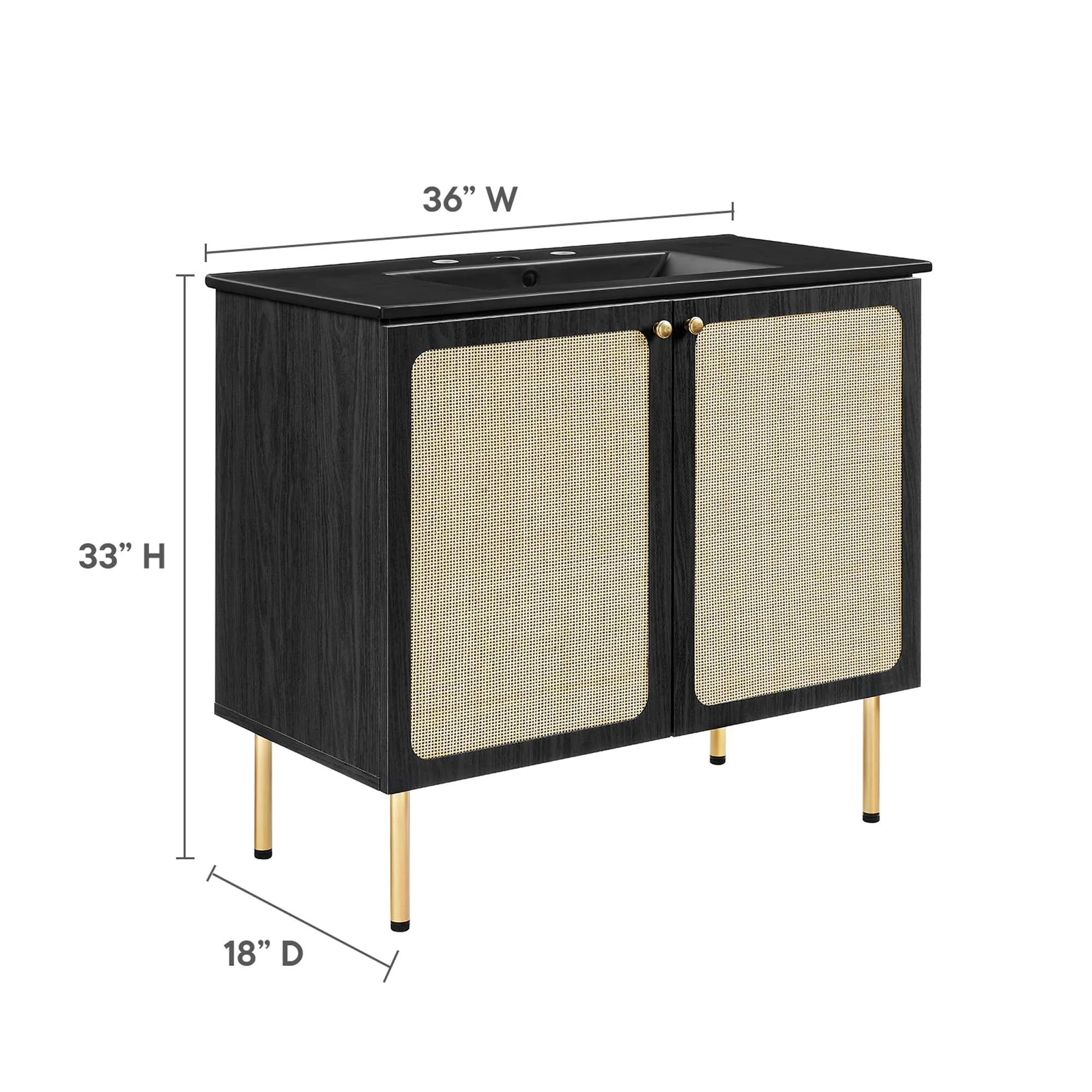 Chaucer 36" Bathroom Vanity by Modway