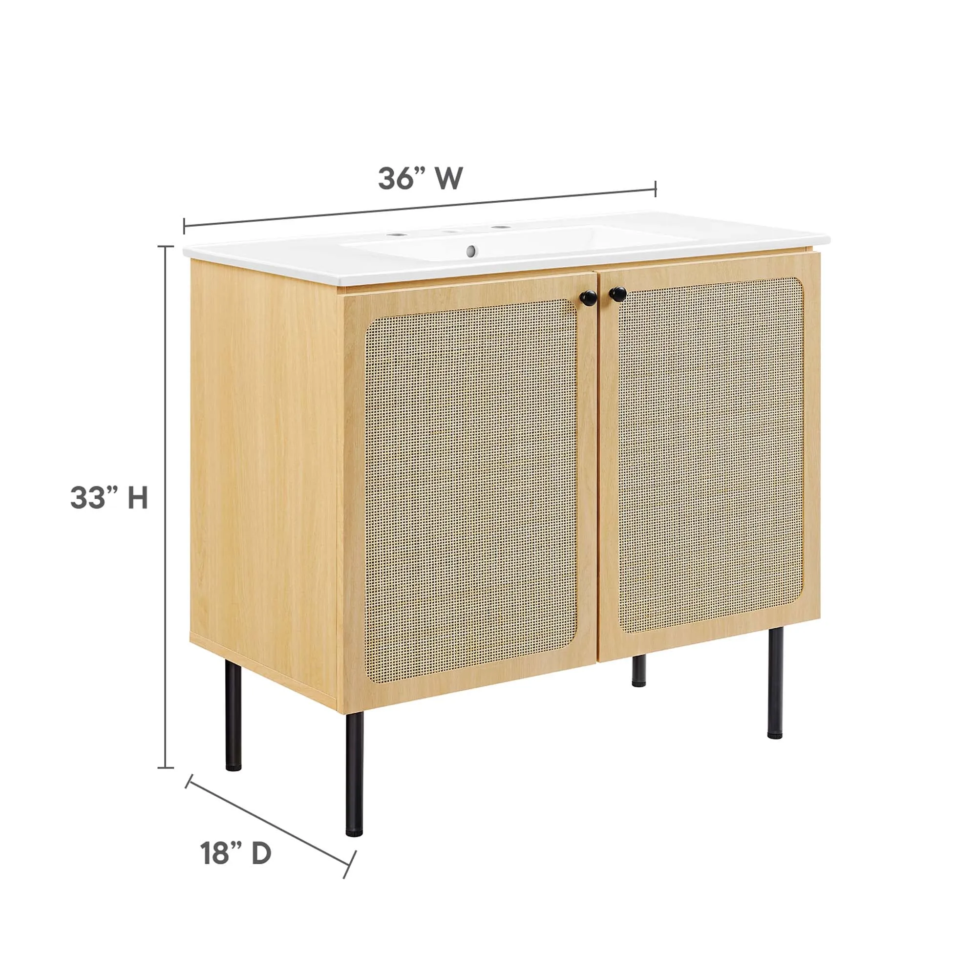Chaucer 36" Bathroom Vanity by Modway