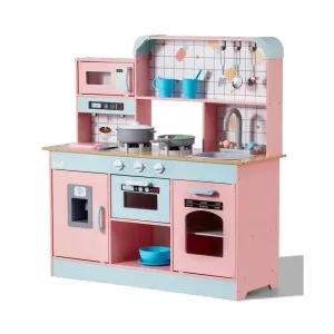 Chef Kitchen Pretend Cooking Playset With Lights And Sounds For Kids