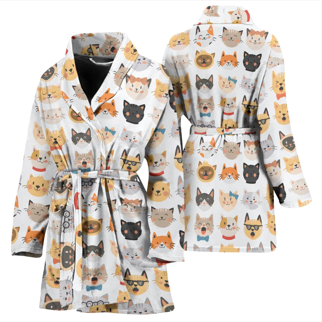 Comic Cat Bath Robe