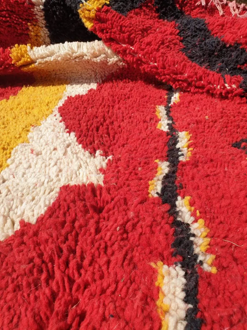Customized HAMRA | 3x2 m | Moroccan Colorful Rug | 100% wool handmade
