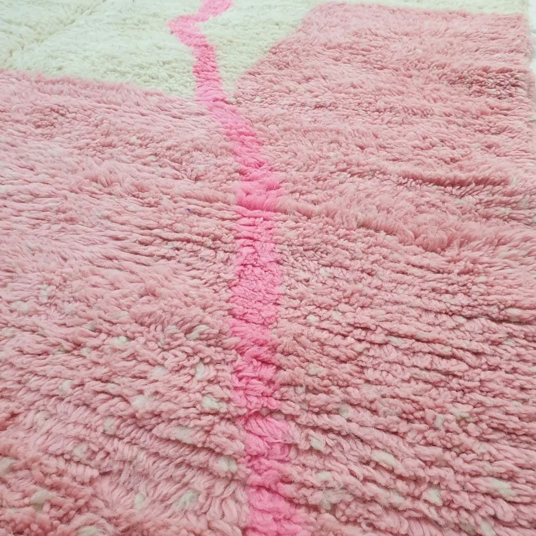 Customized TOUIBA | 6x8 ft | Moroccan Colorful Rug | 100% wool handmade