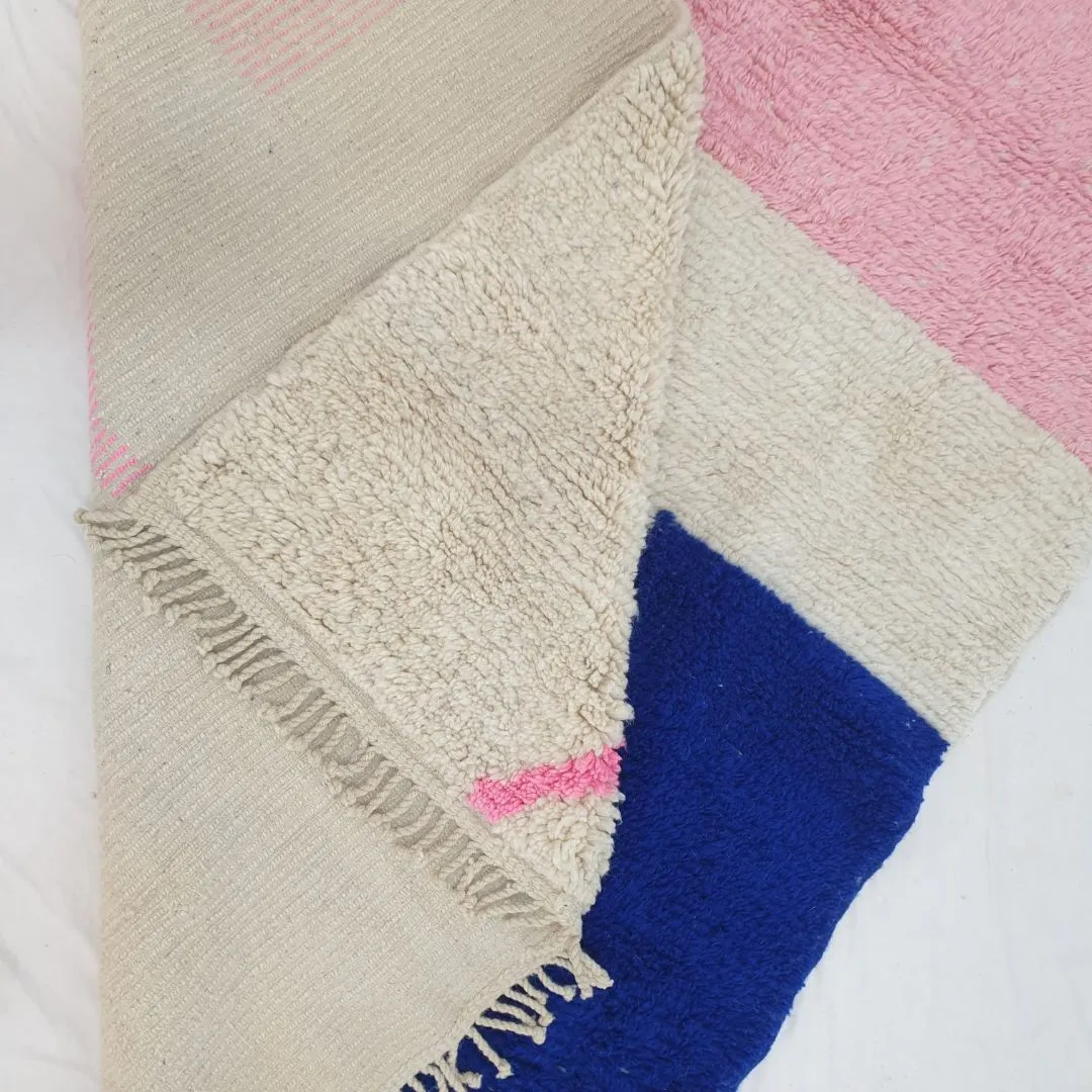 Customized TOUIBA | 6x8 ft | Moroccan Colorful Rug | 100% wool handmade
