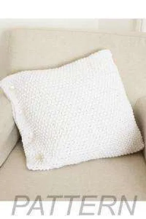 Debbie Bliss Garter & Moss Stitch Cushions PATTERN ONLY