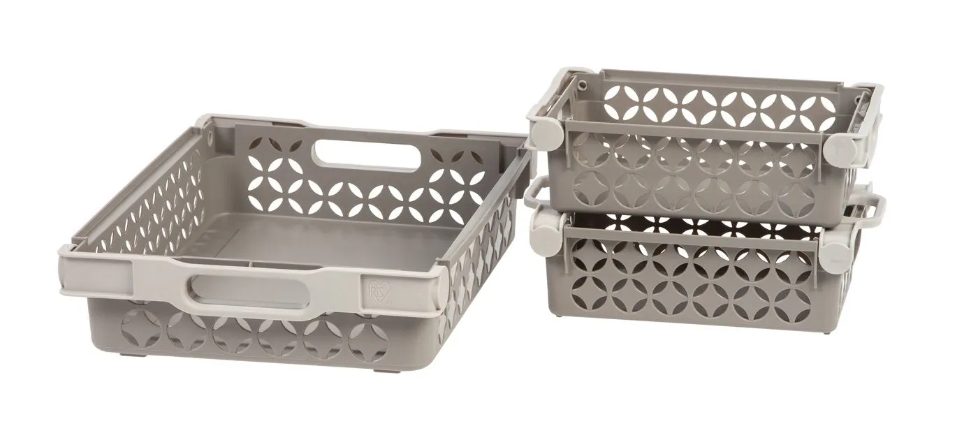Decorative Basket - Small Medium - 3 Pack