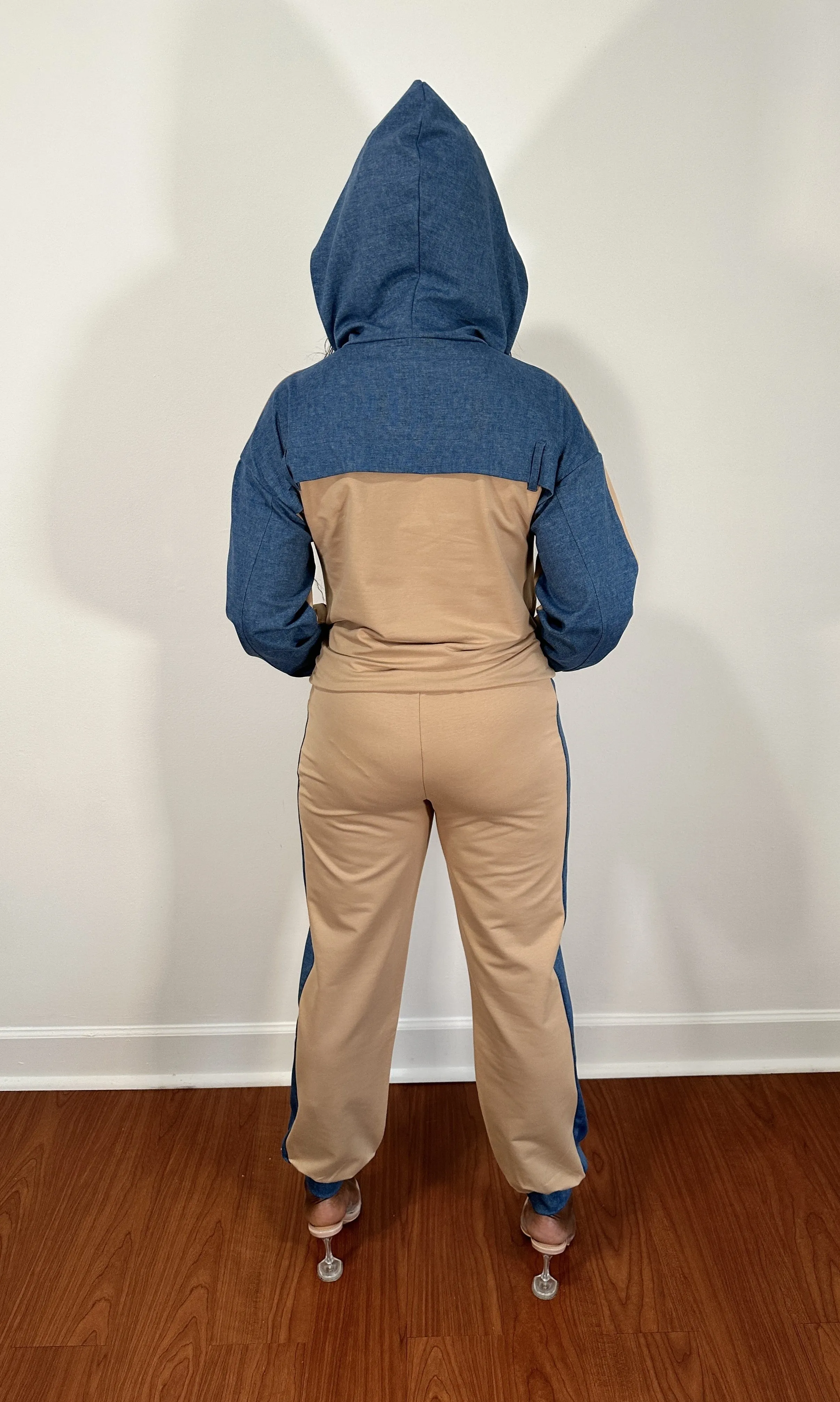 Denim Tears Jogger Set (Nude)
