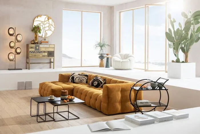 Diego Metal Coffee Table (2/Set)